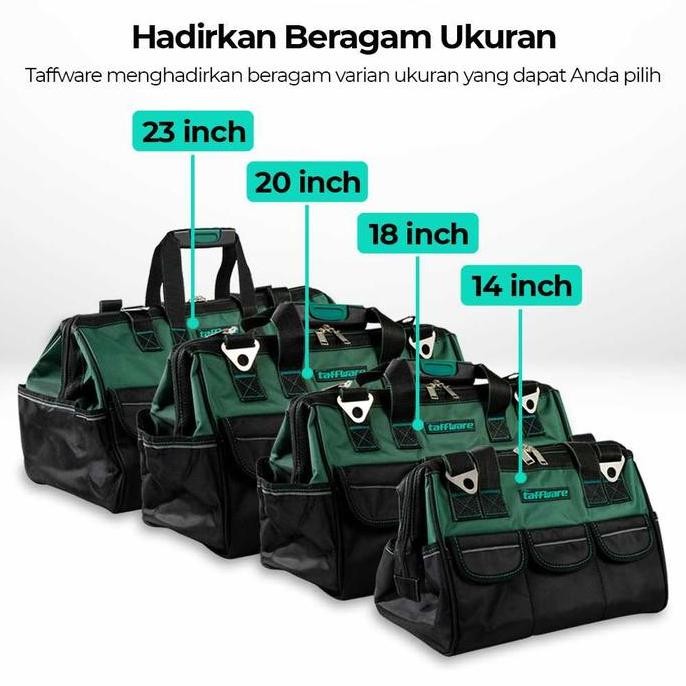 Tas Perkakas Alat Kerja Tool Bag Kit Tempat Jinjing Tukang Listrik dll