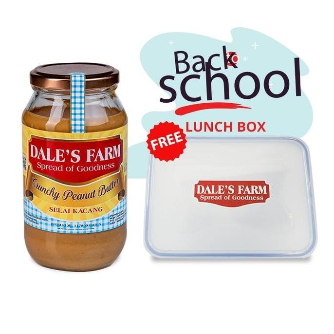 

Produk Baru!! Dales Farm Crunchy Peanut Butter Selai Kacang 500gr