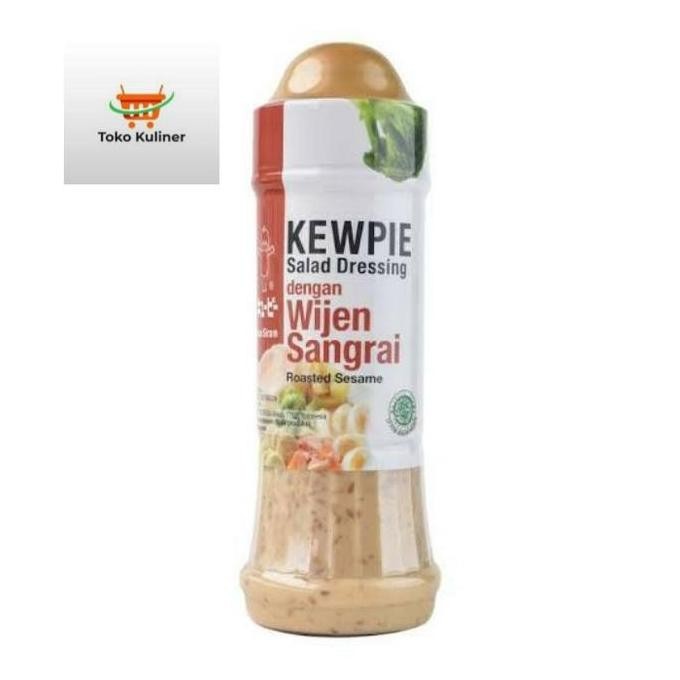 

Terlaris Kewpie Salad Dressing Wijen Sangrai @200Ml