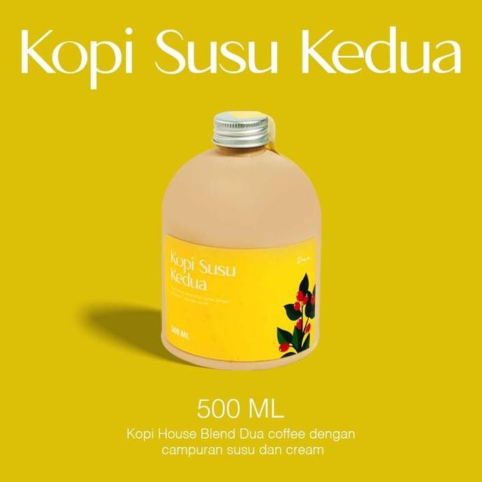 

Produk Baru!! Kopi Susu Kedua Dua Coffee Minuman Kemasan 500 ml