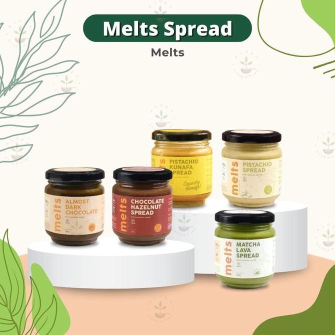 

Produk Baru!! MELTS Spread - Melts Almost Dark Chocolate Finally Dark Chocolate Matcha Lava Pistachio Kunafa Chocolate Hazelnut Creamy White Chocolate Spread - Melts Spread - Selai Melts - Selai Coklat