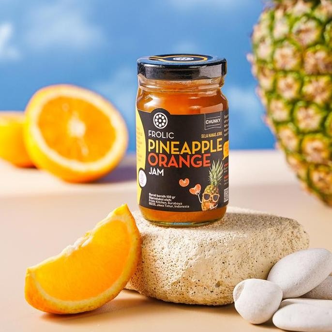 

Produk Baru!! FROLIC Selai Nanas Jeruk - Pineapple Orange Jam