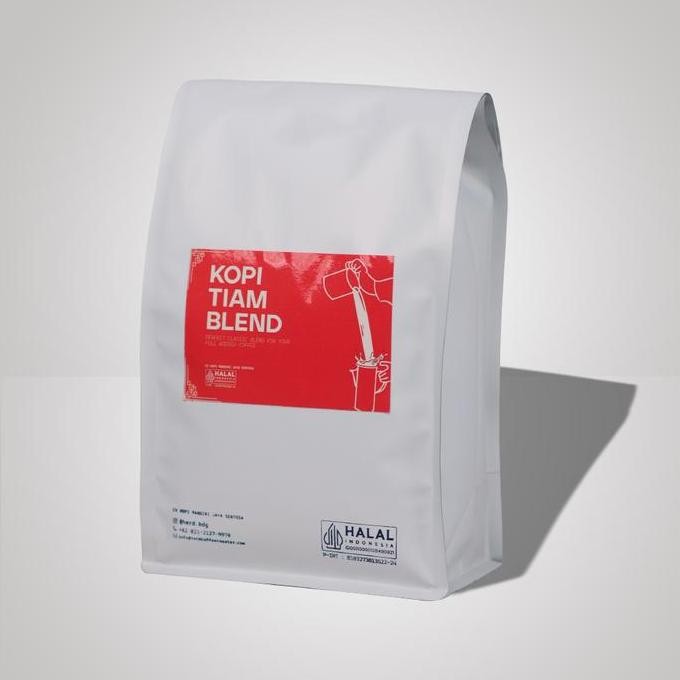 

Produk Baru!! Kopi Tiam Blend Bubuk Kopi Siap Saring untuk bisnis kemasan 1 KG