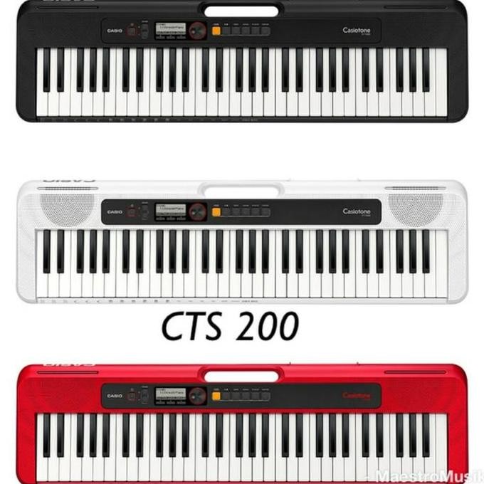 Keyboard Casio Cts 200 / Ct-S200 / Organ Casio Cts200 Original Hits