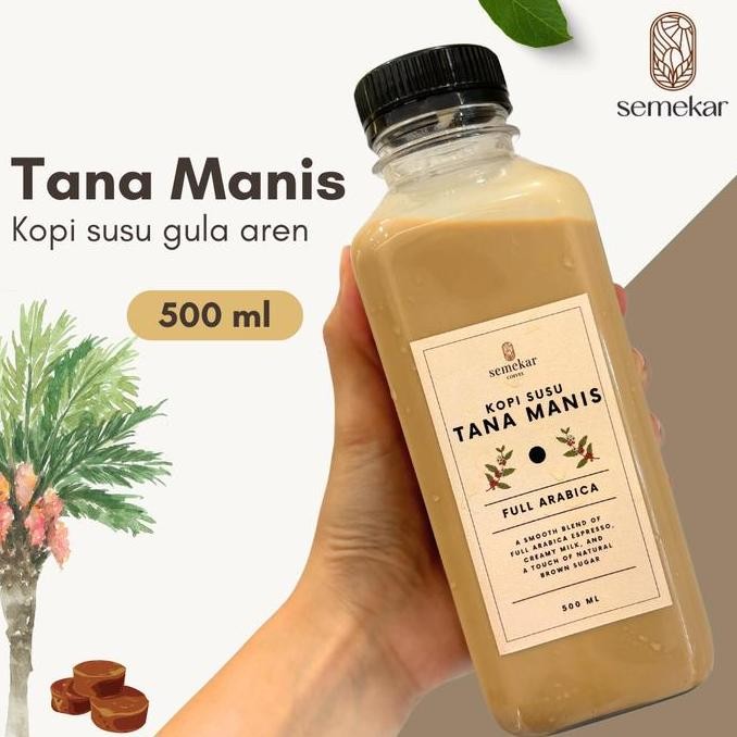 

Produk Baru!! Semekar Coffee - Kopi Susu Tana Manis Kemasan 1 Liter / 500 ml