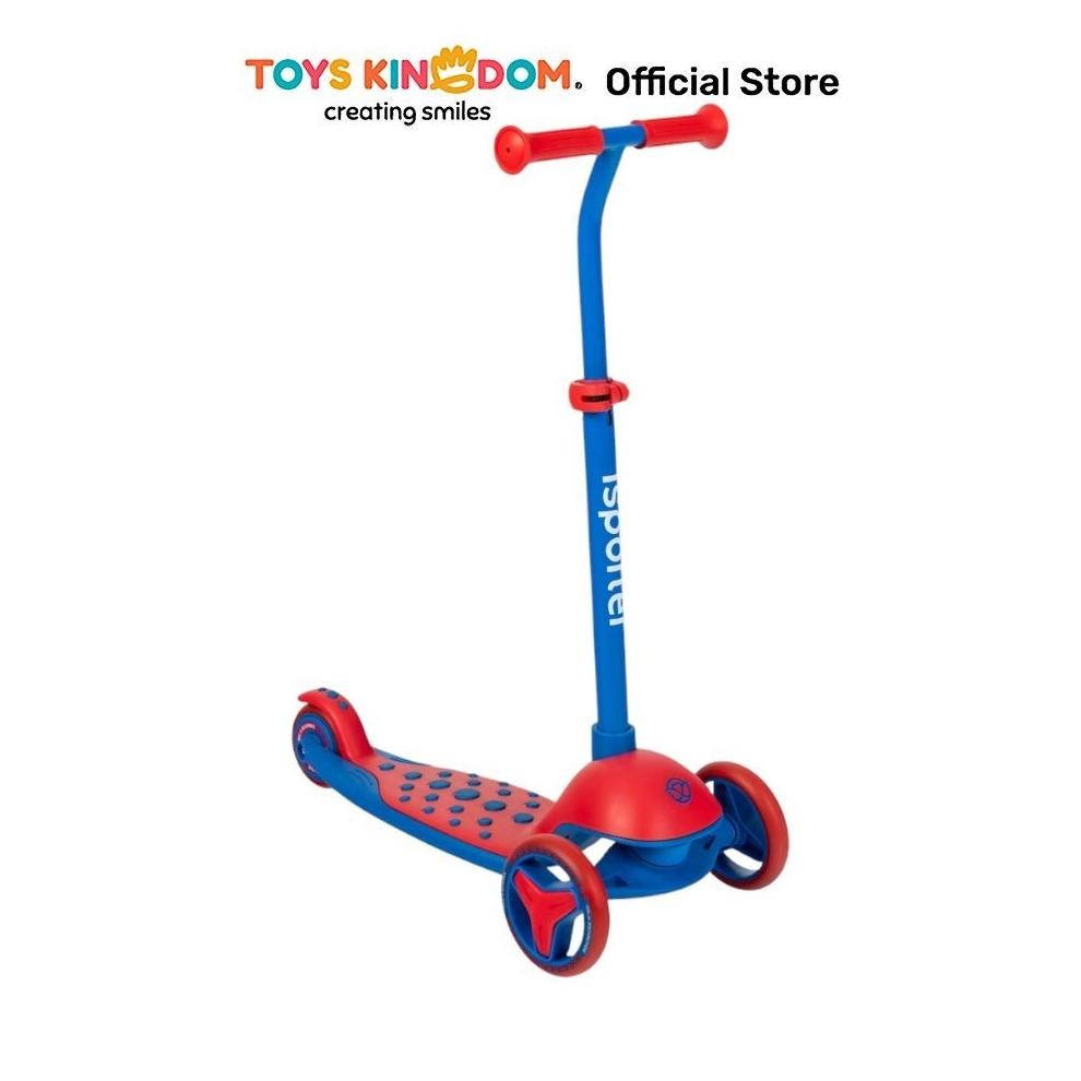 Toys Kingdom Paso Skuter Isporter M3Z - Merah/Biru Scooter Sekuter Mainan Anak Kendaraan Anak Ride O