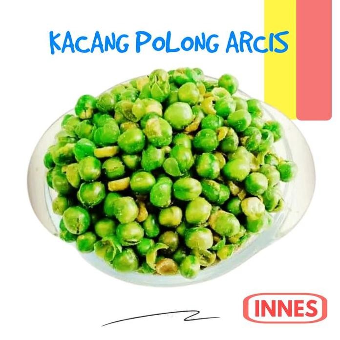 

Terlaris 500Gr Kacang Arcis / Kacang Polong Polos Hijau / Kacang Hijau By Innes