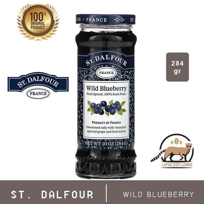 

Produk Baru!! Selai St. Dalfour Blueberry Jam 284 Gr