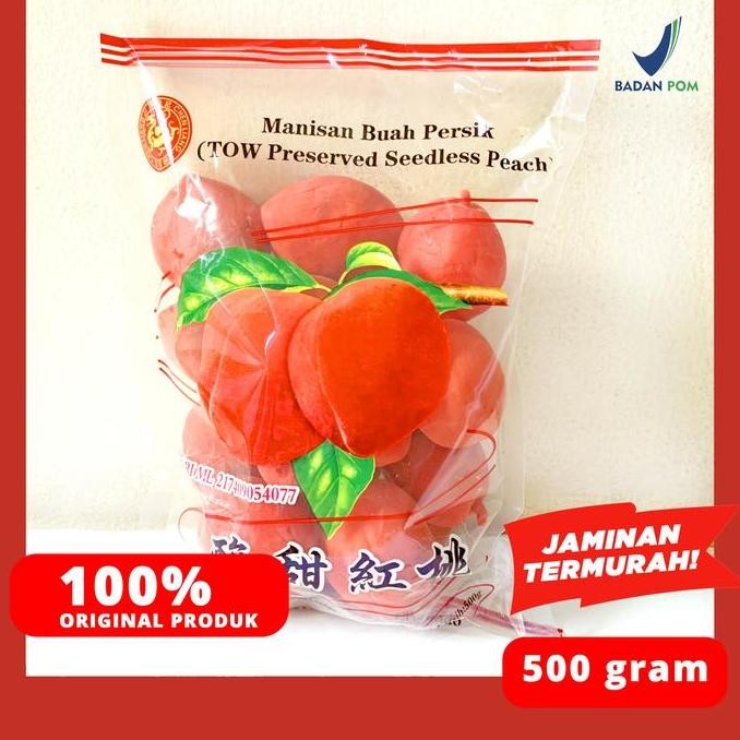 

MANISAN PERSIK TANPA BIJI ANGTOW PRESERVED PEACH SEEDLESS TERMURAH