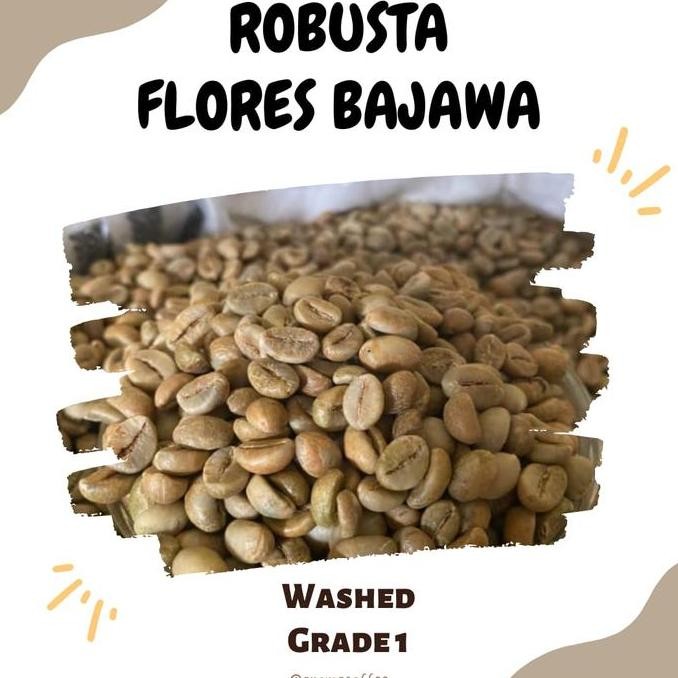

GREEN BEAN / BIJI KOPI ROBUSTA FLORES BAJAWA - WASHED (GRADE 1) TERMURAH