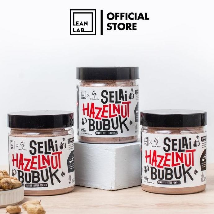 

Produk Baru!! Lean Lab x CJ Selai Hazelnut Bubuk Triple Pack (250gr x3) Selai Coklat