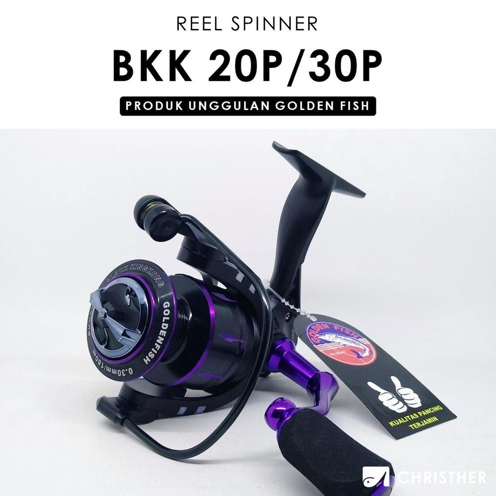 Reel Spinning GOLDENFISH BLACK KINGKONG Power Handle 2000 3000 / Reel Pancing Spinning Fishing Reel 