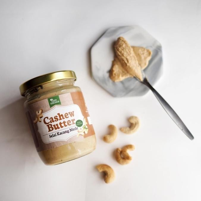 

Produk Baru!! Tree Natura Cashew Butter Original 225 gr (Selai Kacang Mede)