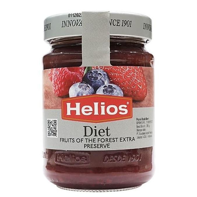 

Produk Baru!! Selai Buah Helios Diet Fruit of the Forest Extra Preserve 280g