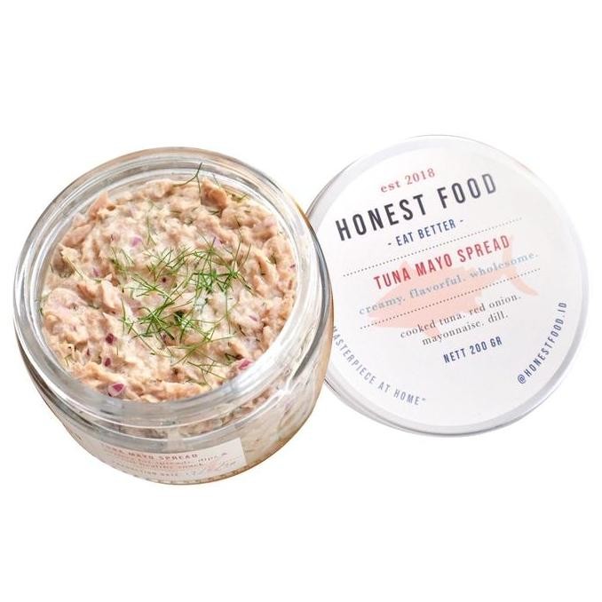 

Produk Baru!! Tuna Mayo Spread Honestfood - Selai Ikan Tuna, olesan sandwich, olesan roti