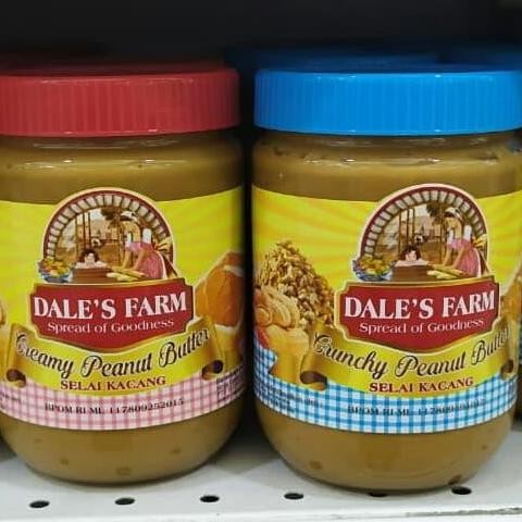 

Produk Baru!! dales farm peanuts butter crunchys 500gr selai kacang