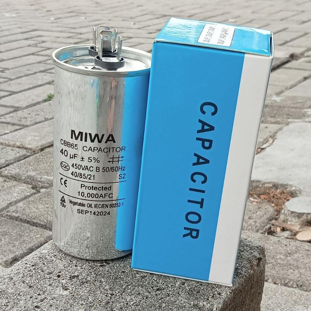 KAPASITOR AC 40 CAPASITOR AC 40UF CAPASITOR 40 UF 400/450 VAC