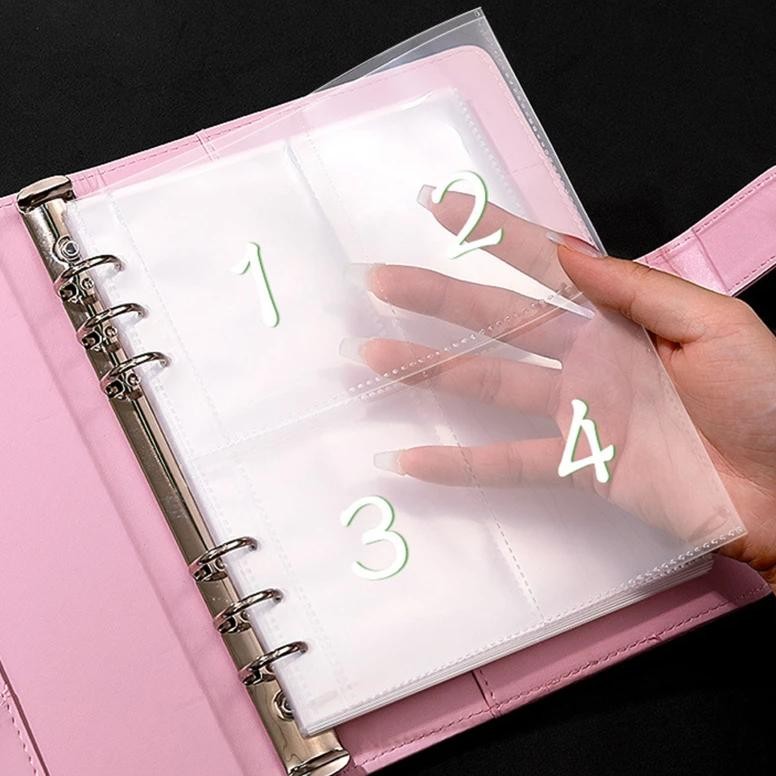 

100 Day Couple'S Challenge Pu Leather Loose-Leaf Journal Notebook Savings Book Magnetic Buckle Save Money Book Make Money Books