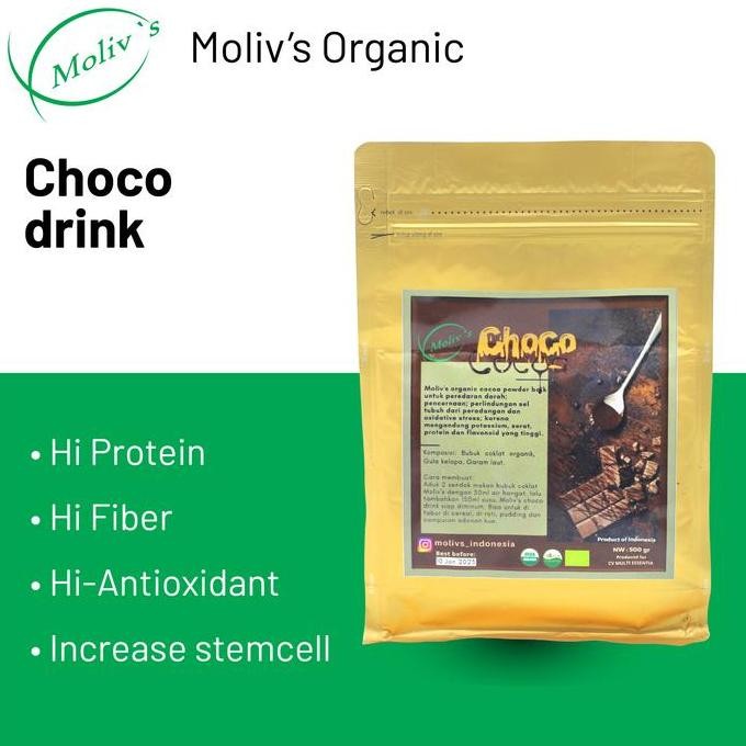 

Bubuk Coklat Organik Choco Cocoa Powder Dark - 500gr