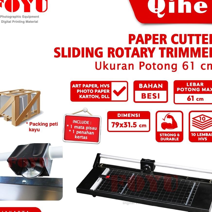 

R Cutter Liding Rotary Trimmer Lebar 61 Cm