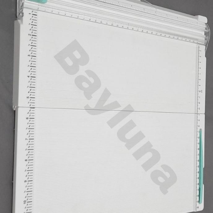 

R Trimmer A4 Dan Cng Board 2In1 Foldable Ize 3535Cm Pemotong Pelipat Erta Creaer Creaing Tool A P4L4