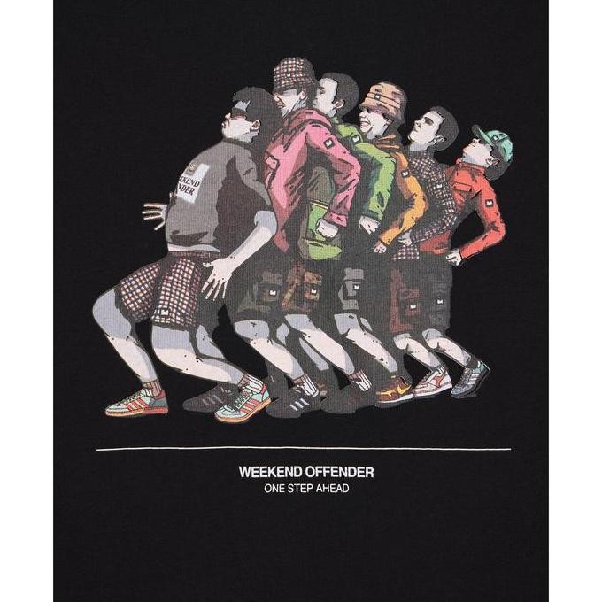 Sale Weekend Offender Madness Graphic T-Shirt (Black) Original