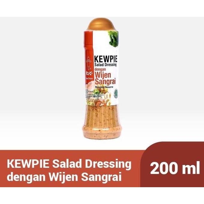 

Terlaris Kewpie Salad Dressing Dengan Wijen Sangrai 200 Ml