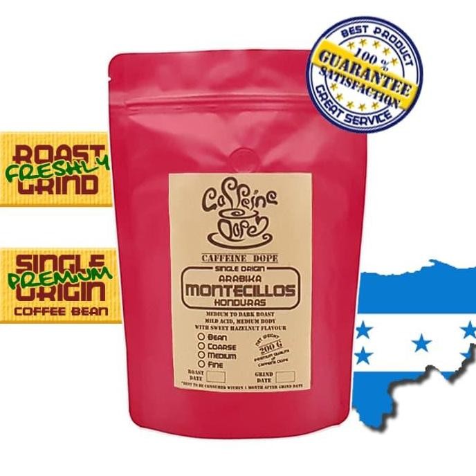 

Kopi Arabika Montecillos Honduras 200 Gr - Bean/Biji & Ground/Bubuk