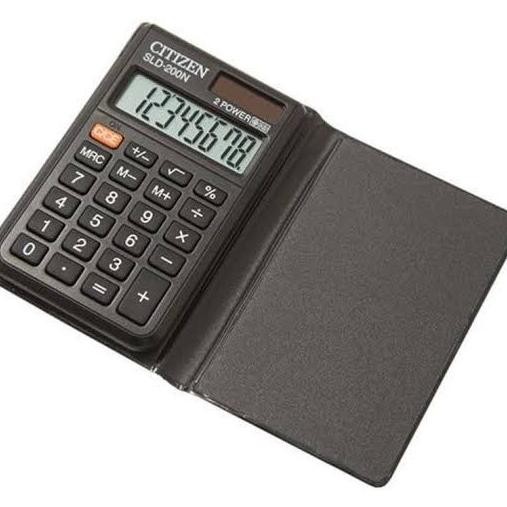

Ox04 Eq-77 Kalkulator 8 Digit Saku . Sld-200N / Pocket Calculator Sld 200 N Sale