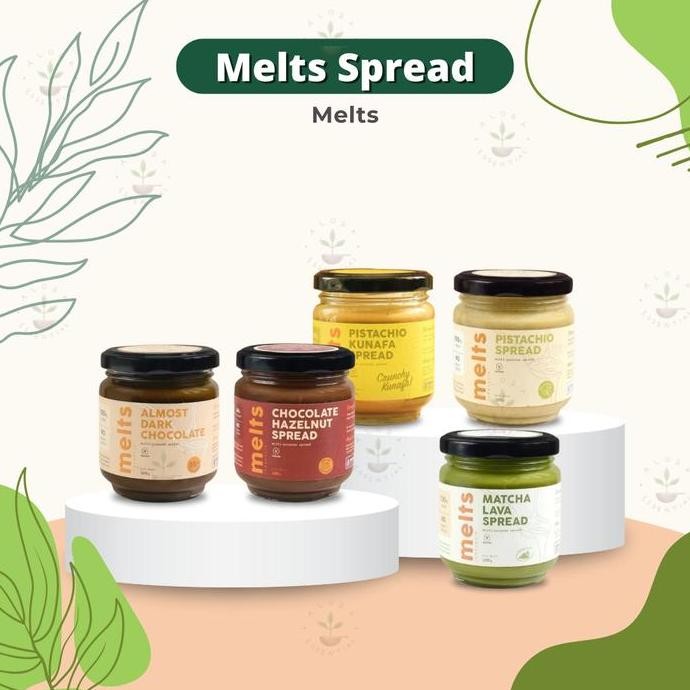 

Produk Baru!! MELTS Spread - Melts Almost Dark Chocolate Finally Dark Chocolate Matcha Lava Pistachio Kunafa Chocolate Hazelnut Creamy White Chocolate Spread - Melts Spread - Selai Melts - Selai Coklat