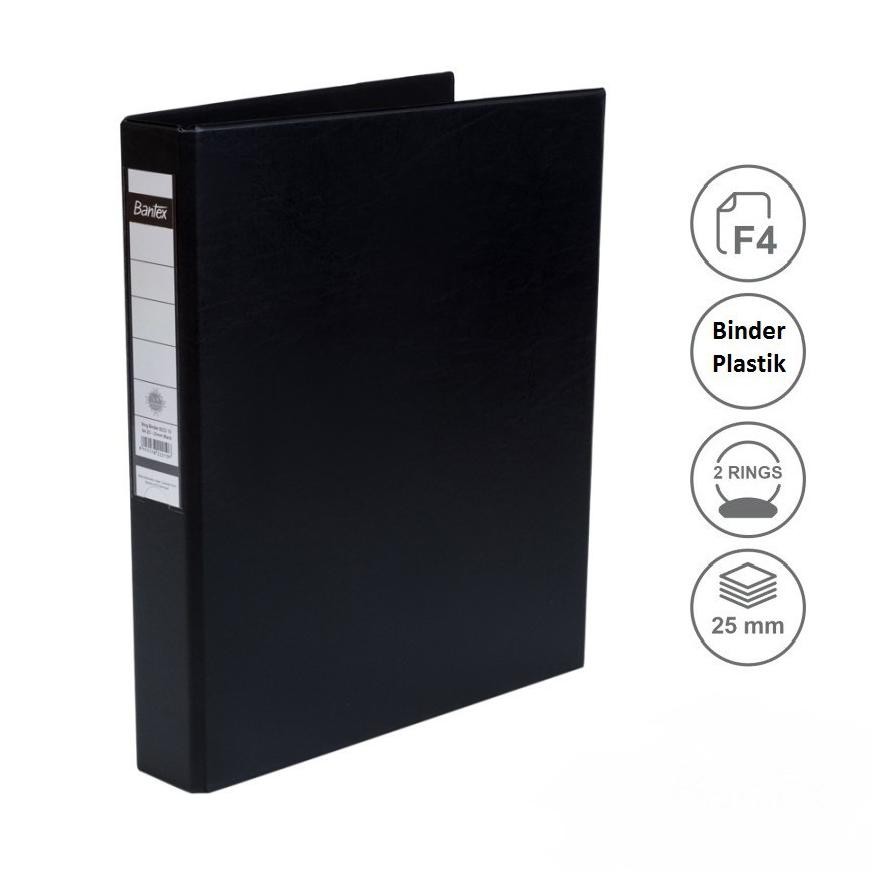 

Bantex Ring Binder 2 Ring Folio F4