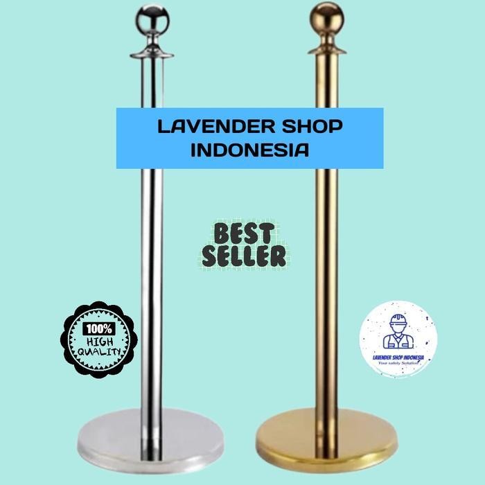

Tiang Pembatas Antrian Tali Bludru / Pembatas Antrian Bank Original Dan Terpercaya