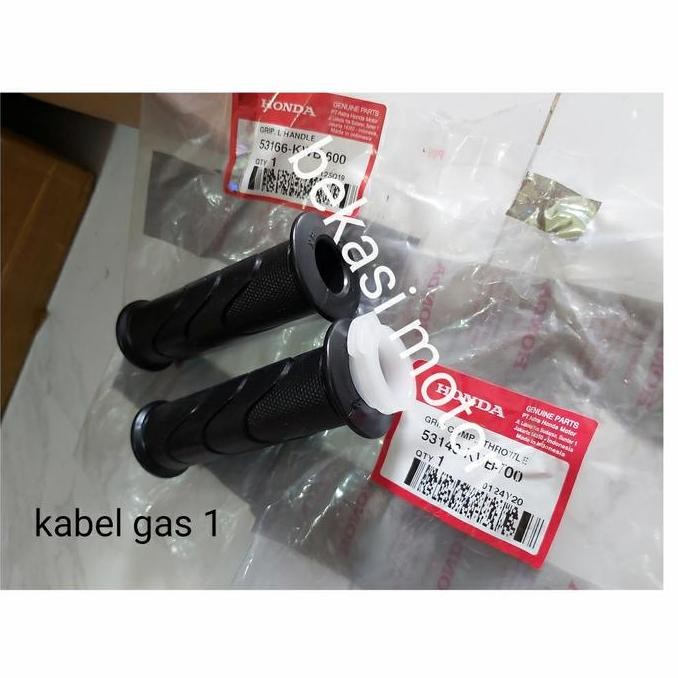 BERKUALITAS HAND GRIP HONDA VARIO KARBU BEAT KARBU BLADE REVO SUPRA SPACY FIT ORI