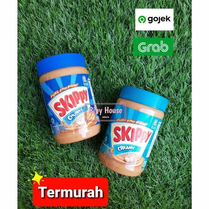 

Produk Baru!! skippy peanut butter / Selai kacang Skippy 500 gr Termurah