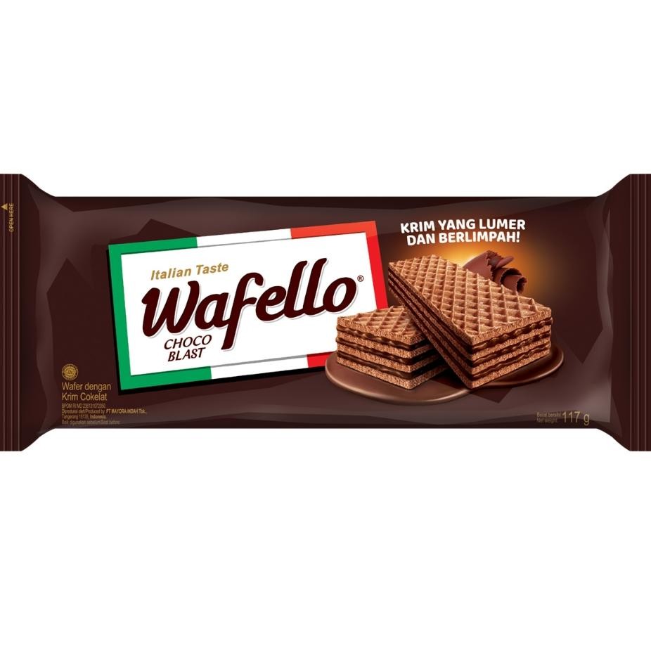 

Wafer Roma Wafello 97.6 Gr Gram Dari Mayora Choco Blat Coelat Colat Chocolate Na Celan Maanan Ringan Oleh Oleh Ha Pealongan Berualita