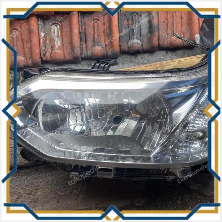 [DRG] HEAD LAMP LAMPU DEPAN TOYOTA AVANZA 2016 KIRI ORIGINAL COPOTAN