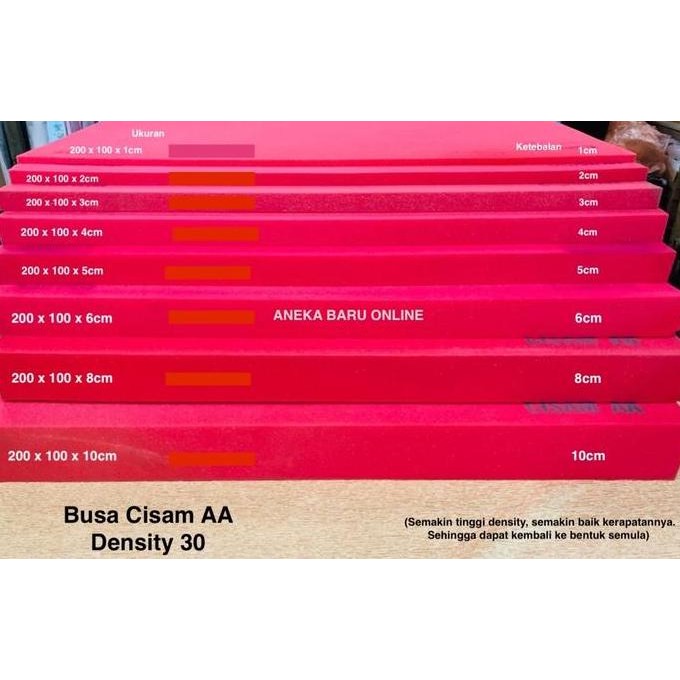 Promo Busa Spon Sponge Cisam AA Kasur, Sofa, Jok, Matras, Matrass, COD