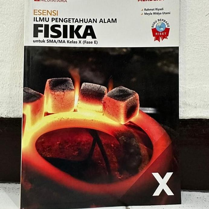 ready stock Esensi IPA Fisika SMA Kelas X/10 Kurikulum Merdeka Mediatama