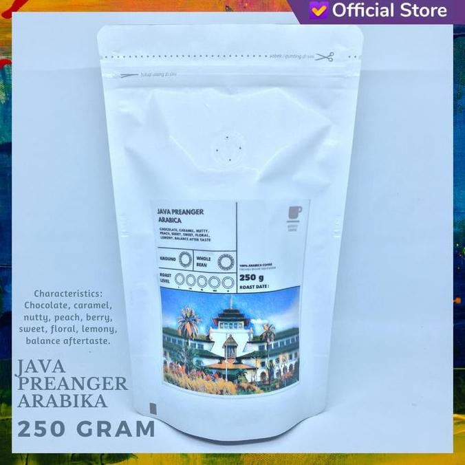 

KOPI ARABIKA JAVA PREANGER 250 GRAM BIJI DAN BUBUK TERMURAH