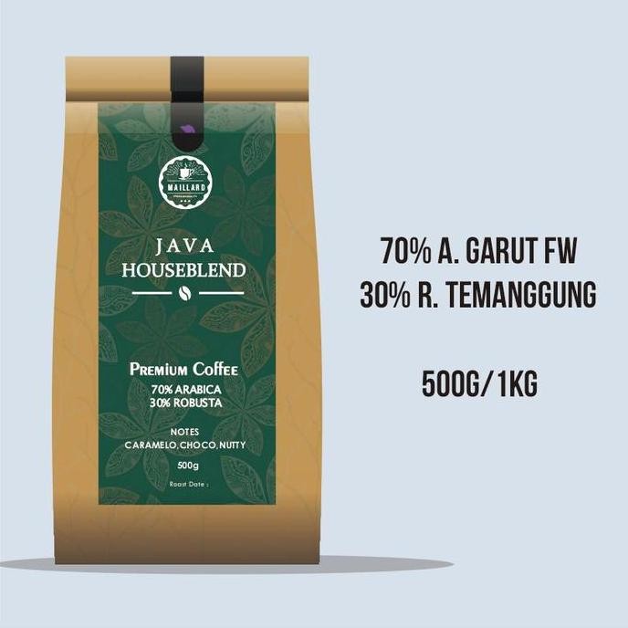 

KOPI ESPRESSO JAVA BLEND 70% ARABIKA 30% ROBUSTA 1KG - BIJI / BUBUK TERMURAH