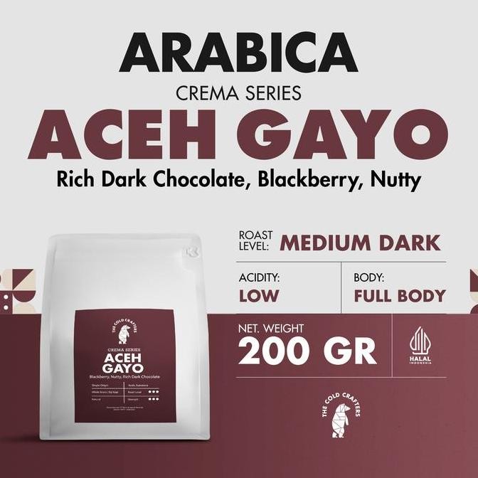 

CREMA SERIES ACEH GAYO ARABIKA COFFEE ARABICA BIJI KOPI BUBUK TERMURAH
