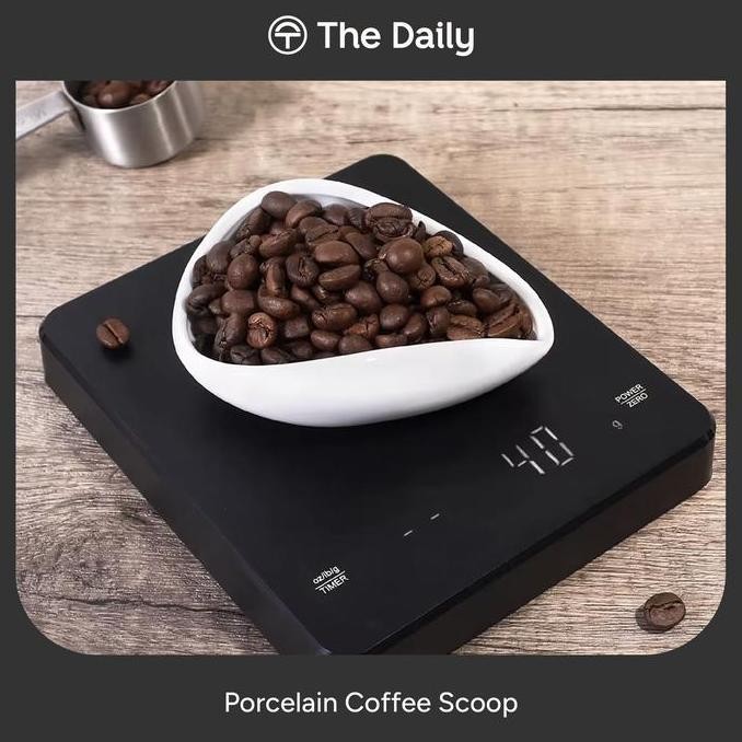 

SEKOP BIJI KOPI PORSELEN - PORCELAIN CERAMIC COFFEE BEAN SHOVEL SCOOP TERMURAH