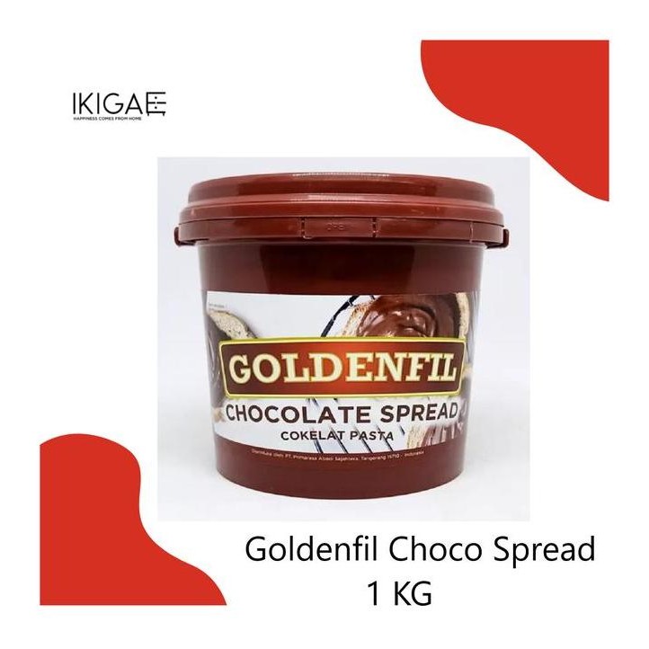 

Produk Baru!! GOLDENFIL CHOCO SPREAD / SELAI COKLAT 1 KG