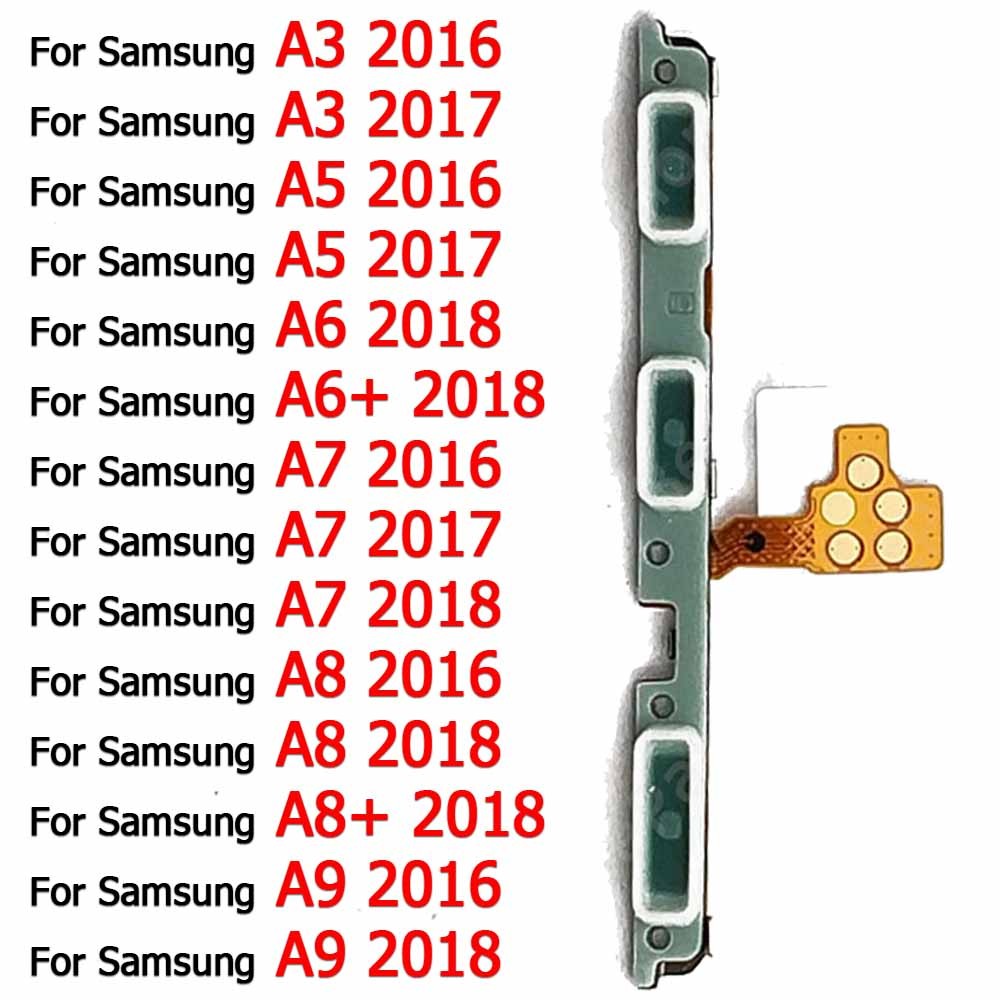 

Daya kunci volume tombol off samping kabel fleksibel perbaikan baru untuk samsung galaxy a7 2017 a8
