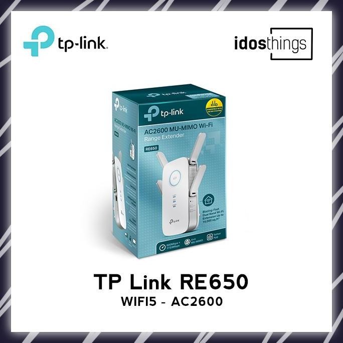 BEBAS ONGKIR - TP Link RE650 - AC2600 WiFi Range Extender