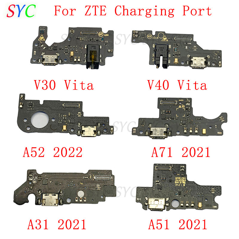 

Kabel fleksibel papan port pengisian daya untuk zte blade v30 v40 vita a52 2022 a71 a51 a31 2021 suk