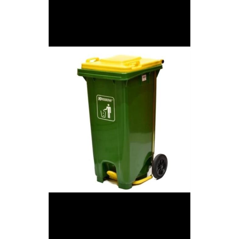 KRISBOW TEMPAT SAMPAH 120 LITER DENGAN PEDAL
