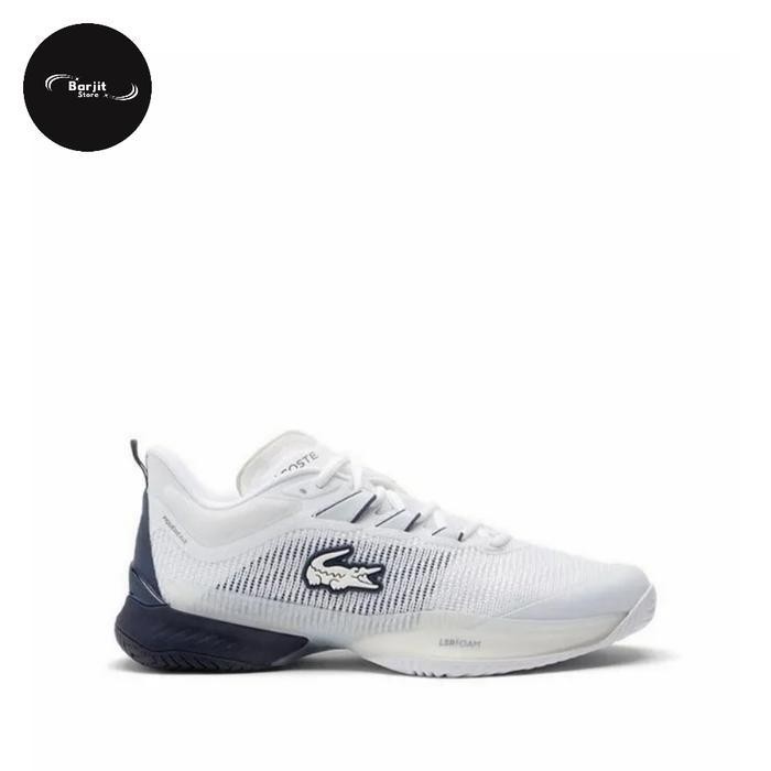 Sepatu Tennis Pria Lacoste Ag-Lt23 Ultra 224 1 Sma White L4M48Sma0083 Termurah Best Quality Asli 100