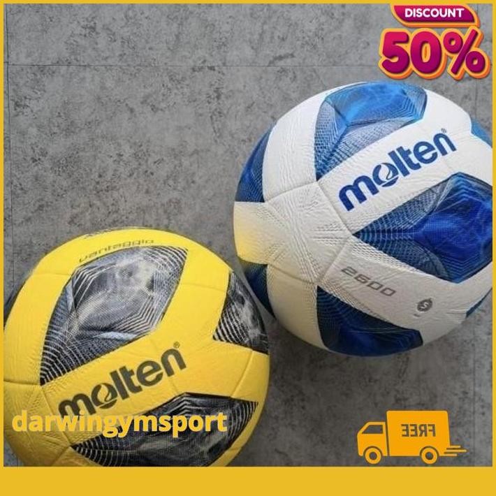 BOLA SEPAK MOLTEN F5A 2600 KULIT PU ORIGINAL BEST PRODUCT