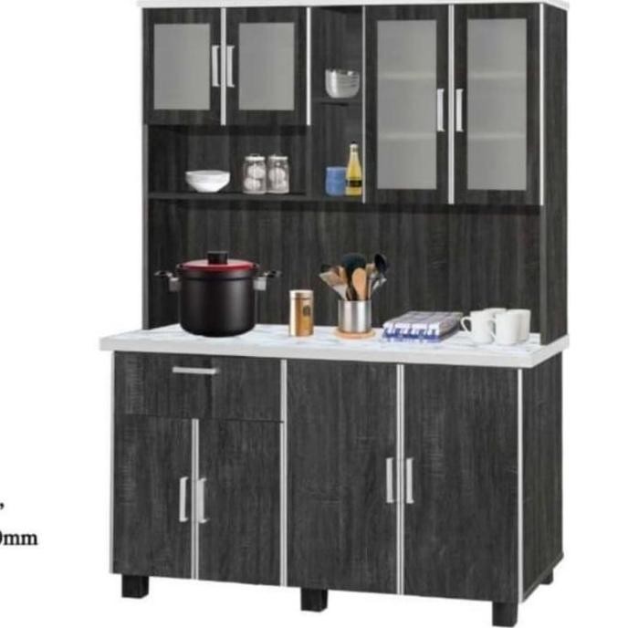 Lemari Sayur 4pintu Minimalis - Lemari Dapur KS5122 - Medan